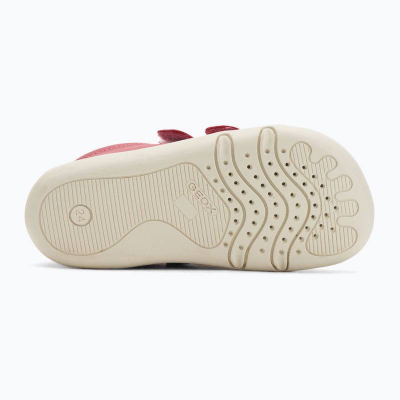 Detské barefoot topánky Geox Steppieup fuchsia 4
