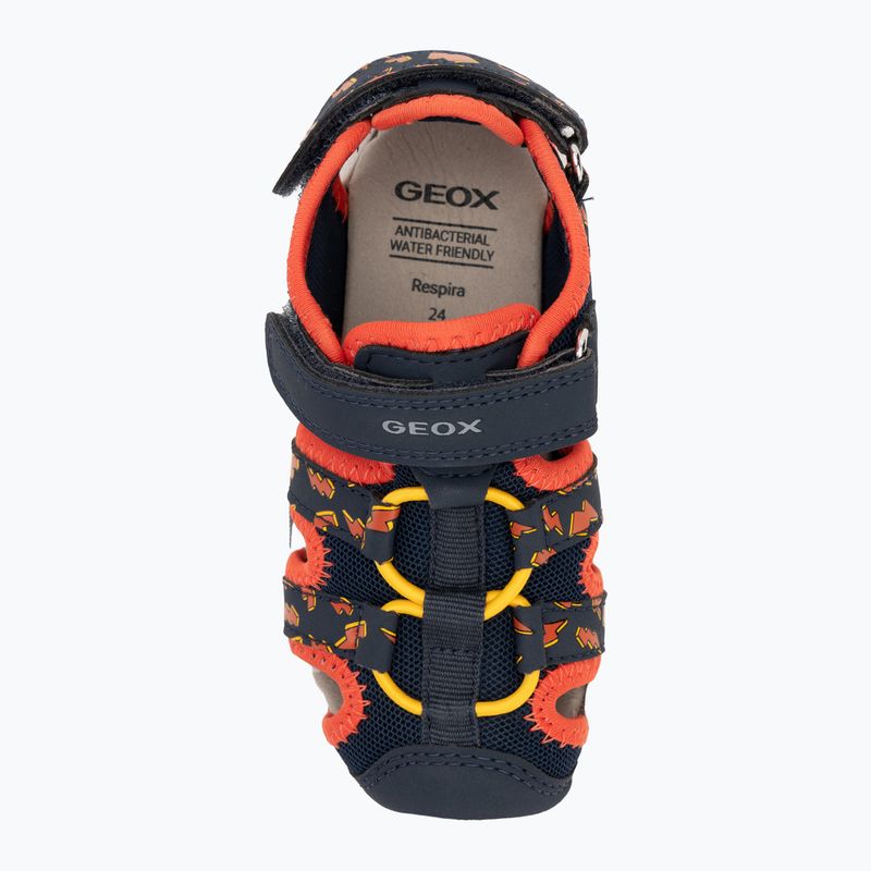 Detské sandále Geox Multy navy/orange 5