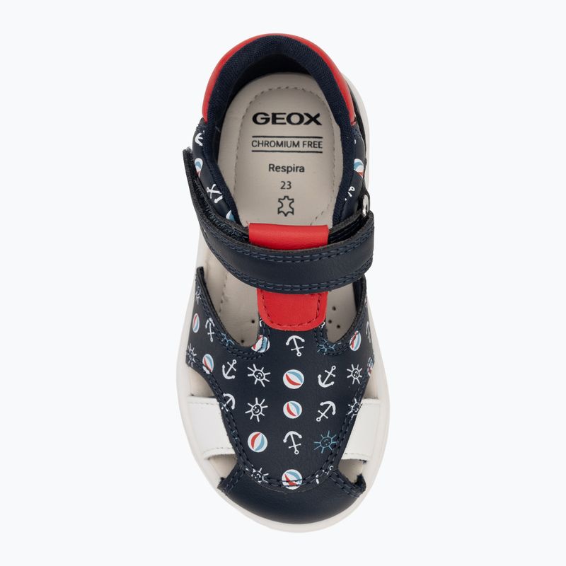 Detské sandále Geox Zapito navy/red 5