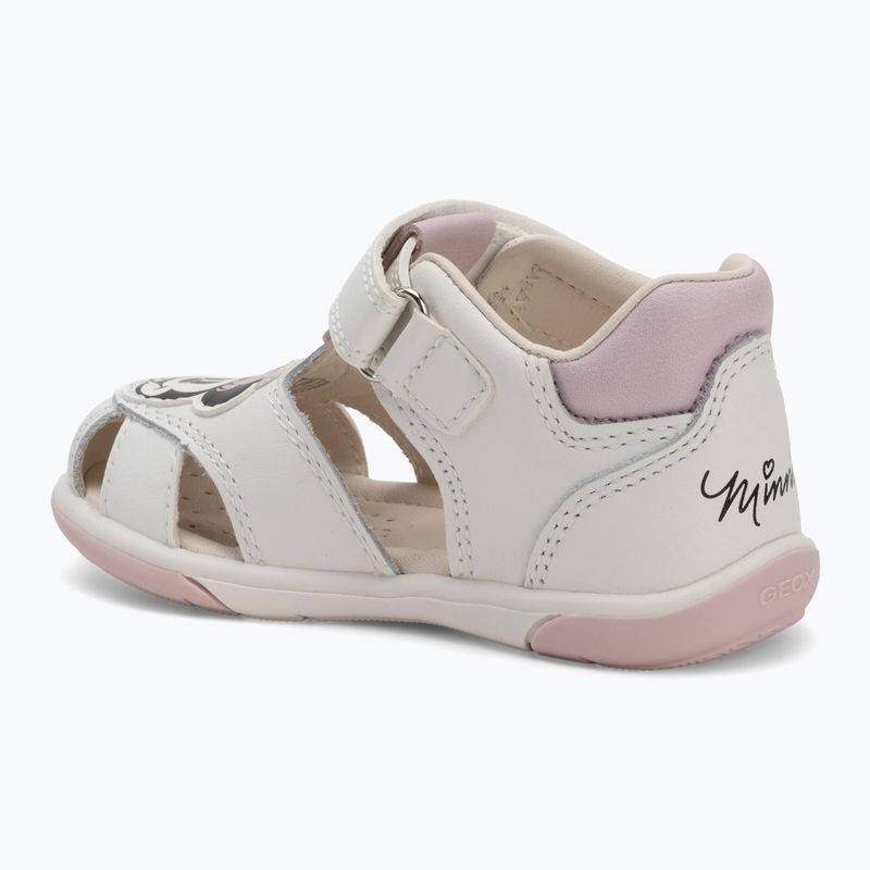 Detské sandále Geox Zapito white/pink 3