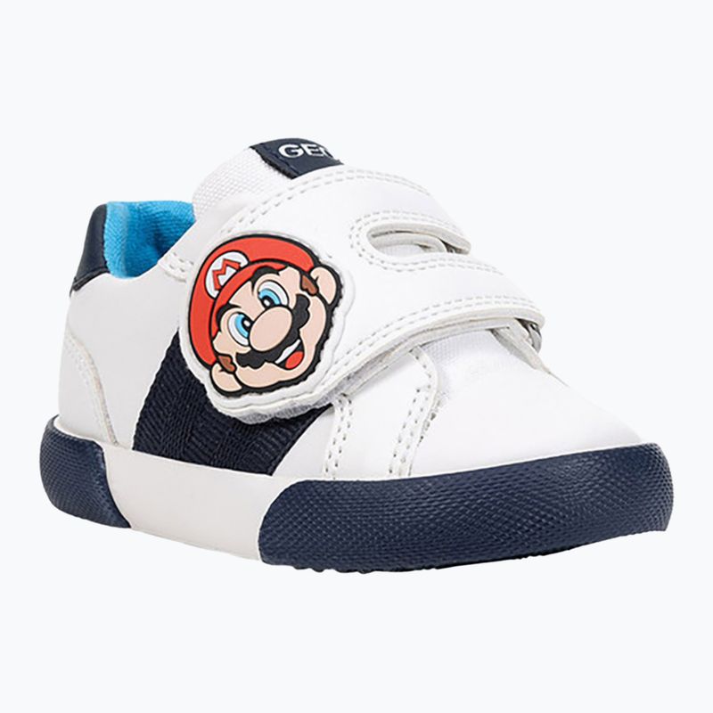 Detské topánky Geox Gisli white/navy/orange 8