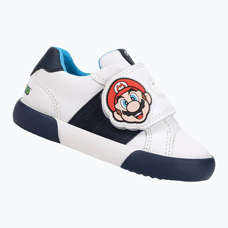 Detské topánky Geox Gisli white/navy/orange 10