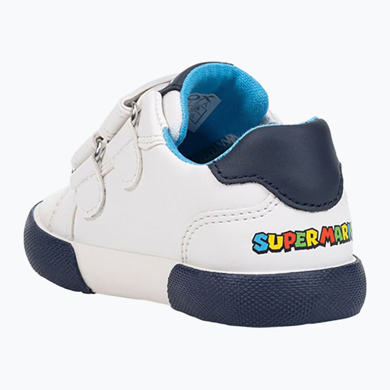 Detské topánky Geox Gisli white/navy/orange 12