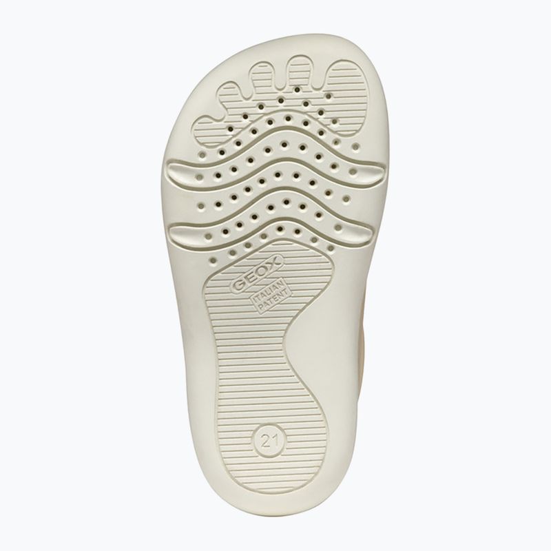 Detské barefoot topánky Geox Steppieup light ivory 6