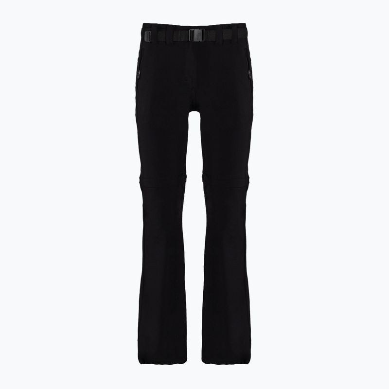 Dámske trekingové nohavice CMP Zip Off black 3T51446/U901