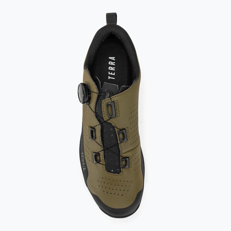 Pánska MTB cyklistická obuv Fizik Terra Atlas army/black 5
