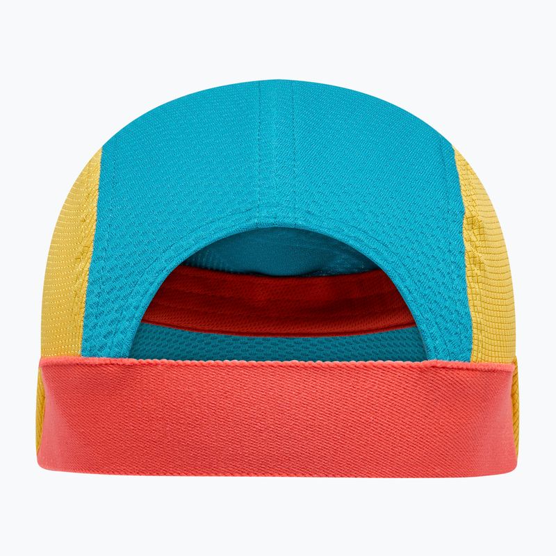 Šiltovka  La Sportiva Stream Cap tropic blue/cherry tomato 2