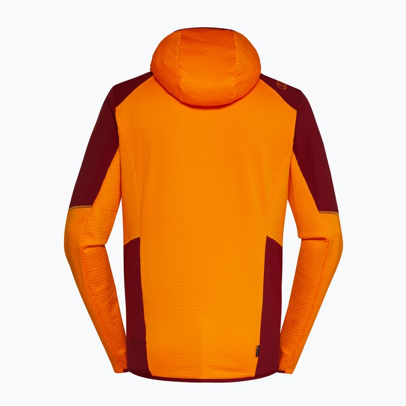 Pánska trekingová mikina La Sportiva Existence Hoody papaya/sangria 2