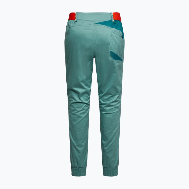 Dámske lezecké nohavice La Sportiva Tundra juniper/everglade 2