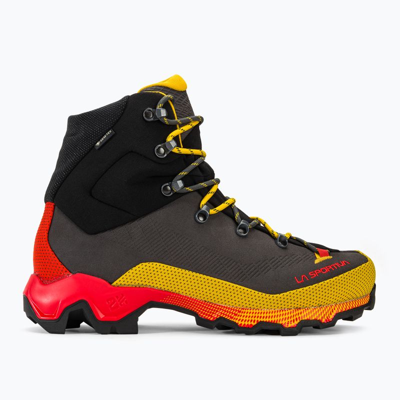 Pánska treková obuv La Sportiva Aequilibrium Trek GTX carbon/yellow 2