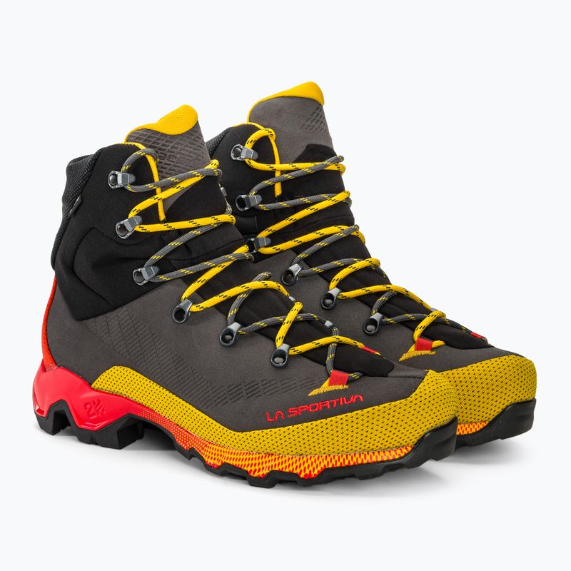 Pánska treková obuv La Sportiva Aequilibrium Trek GTX carbon/yellow 4