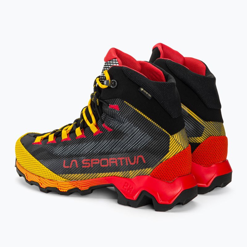 Pánska treková obuv La Sportiva Aequilibrium Hike GTX carbon/yellow 3