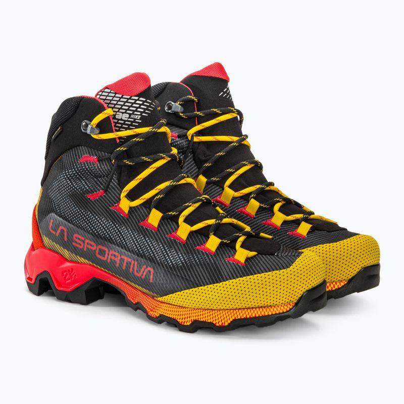 Pánska treková obuv La Sportiva Aequilibrium Hike GTX carbon/yellow 4