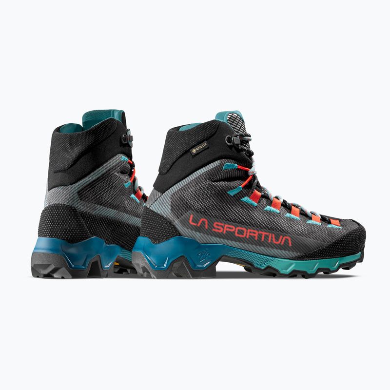 Dámska treková obuv La Sportiva Aequilibrium Hike GTX carbon/everglade 10
