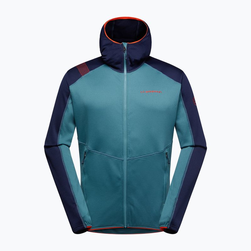 Pánska mikina La Sportiva Upendo Hoody hurricane/deep sea