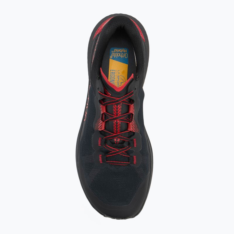 Pánske bežecké topánky La Sportiva Prodigio black/tango red 5