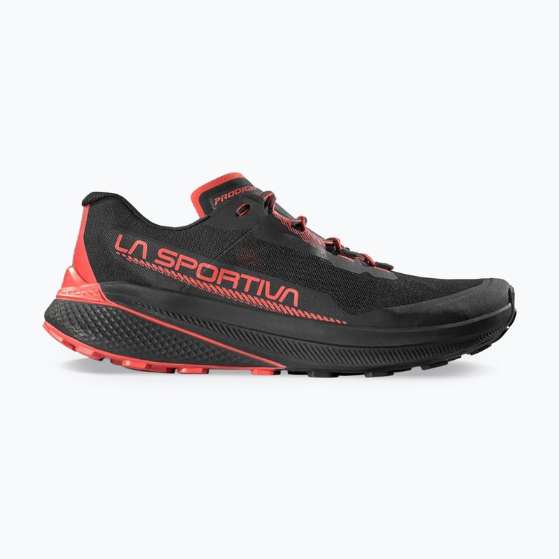 Pánske bežecké topánky La Sportiva Prodigio black/tango red 9