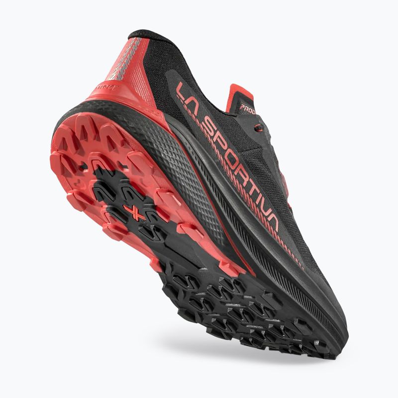 Pánske bežecké topánky La Sportiva Prodigio black/tango red 11