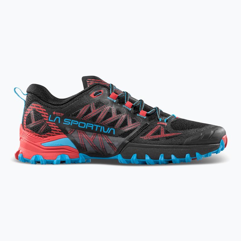 Dámska bežecká obuv La Sportiva Bushido III GTX black/ hibiscus 9
