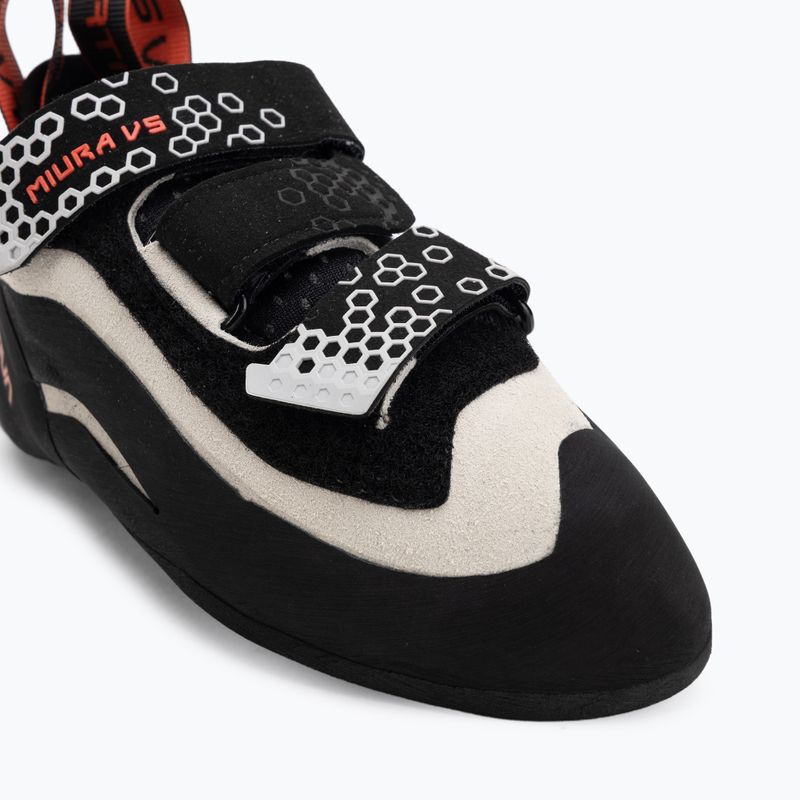 Dámske lezecké topánky La Sportiva Miura VS white/cherry tomato 7