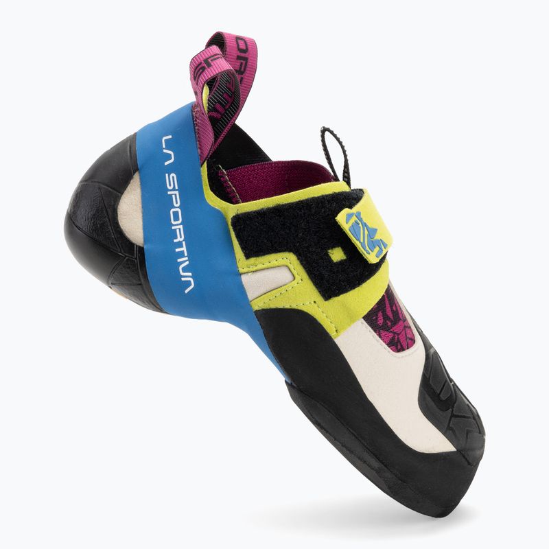Dámske lezecké topánky La Sportiva Skwama apple green/cobalt blue 2