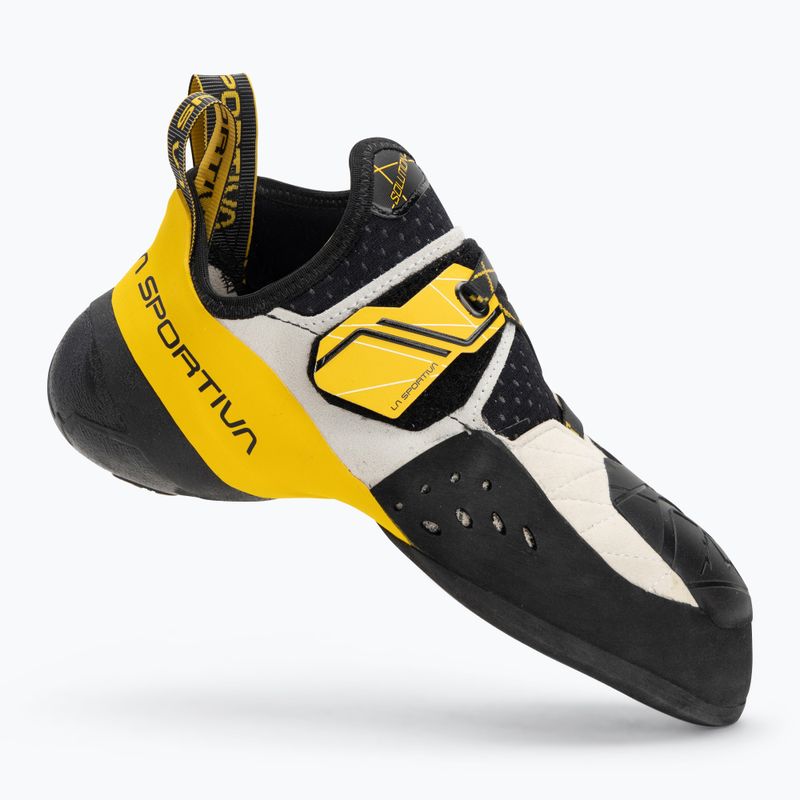 Pánske lezecké topánky La Sportiva Solution white/ yellow 2