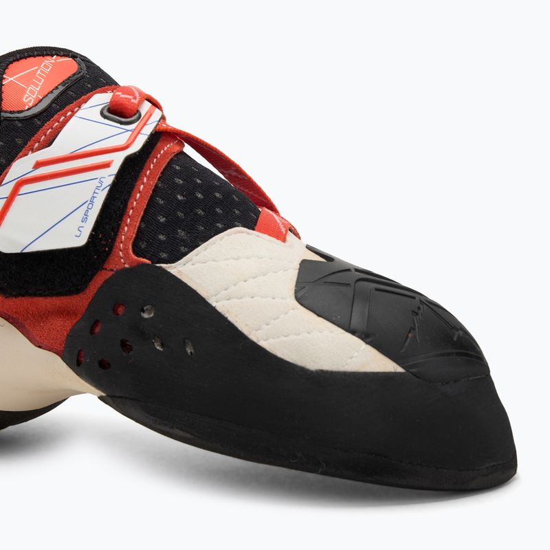 Dámska lezecká obuv La Sportiva Solution white/lily orange 7