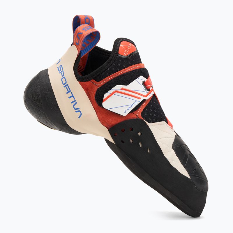 Dámske lezecké topánky  La Sportiva Solution white/lily orange 2