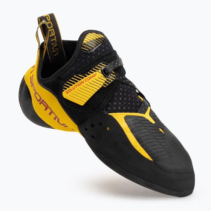 Pánska lezecká obuv La Sportiva pSolution Comp black/ yellow