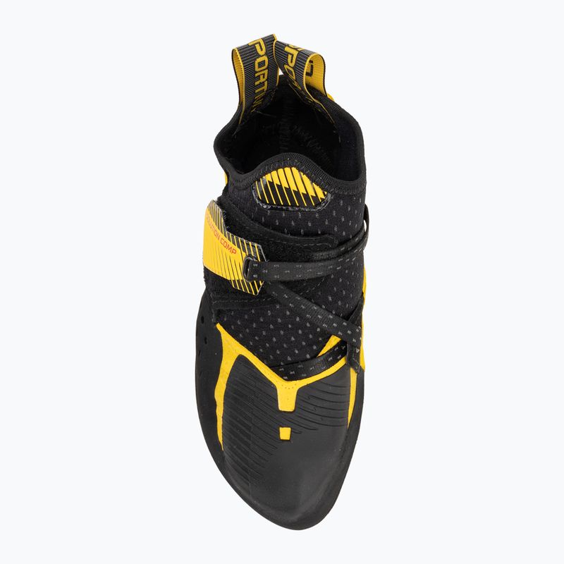 Pánska lezecká obuv La Sportiva pSolution Comp black/ yellow 5