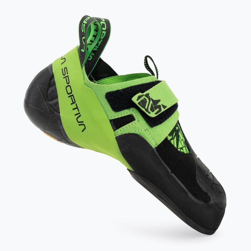 Lezecké topánky La Sportiva Skwama Vegan black/flash green 2