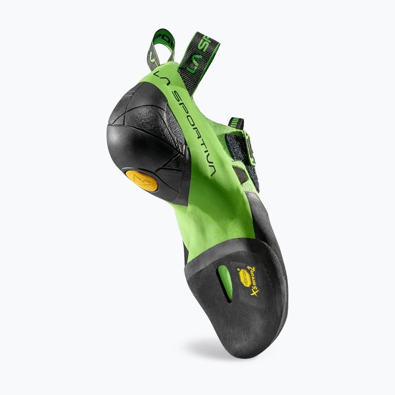 Pánske lezecké topánky La Sportiva Skwama Vegan black/flash green 4