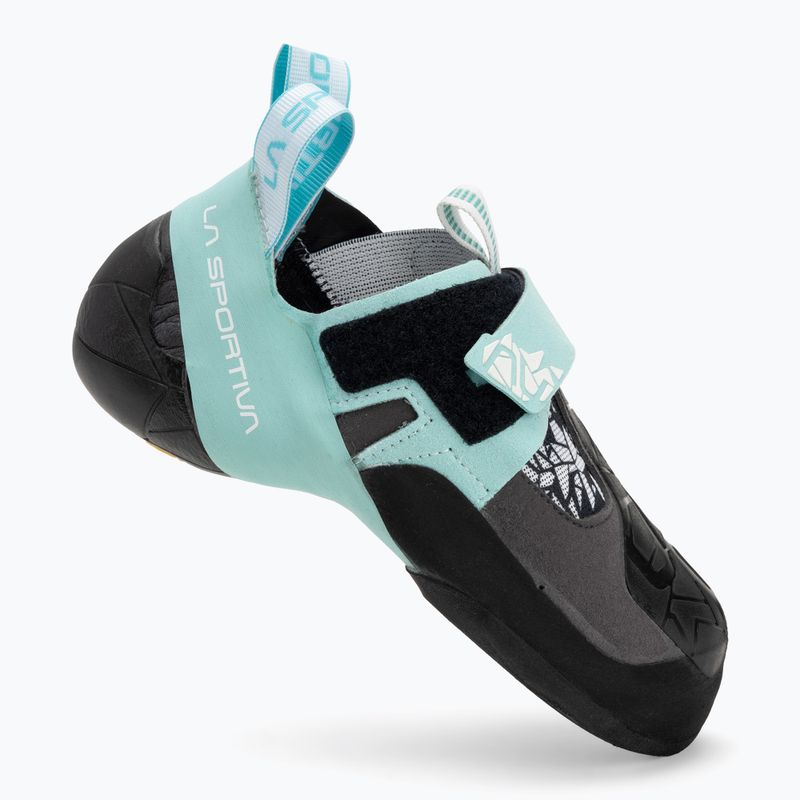 Pánske lezecké topánky La Sportiva Skwama Vegan carbon/turquoise 2