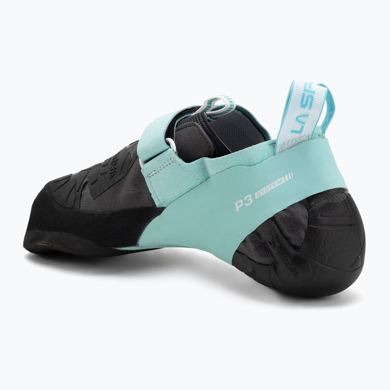 Dámske lezecké topánky La Sportiva Skwama Vegan carbon/turquoise 3
