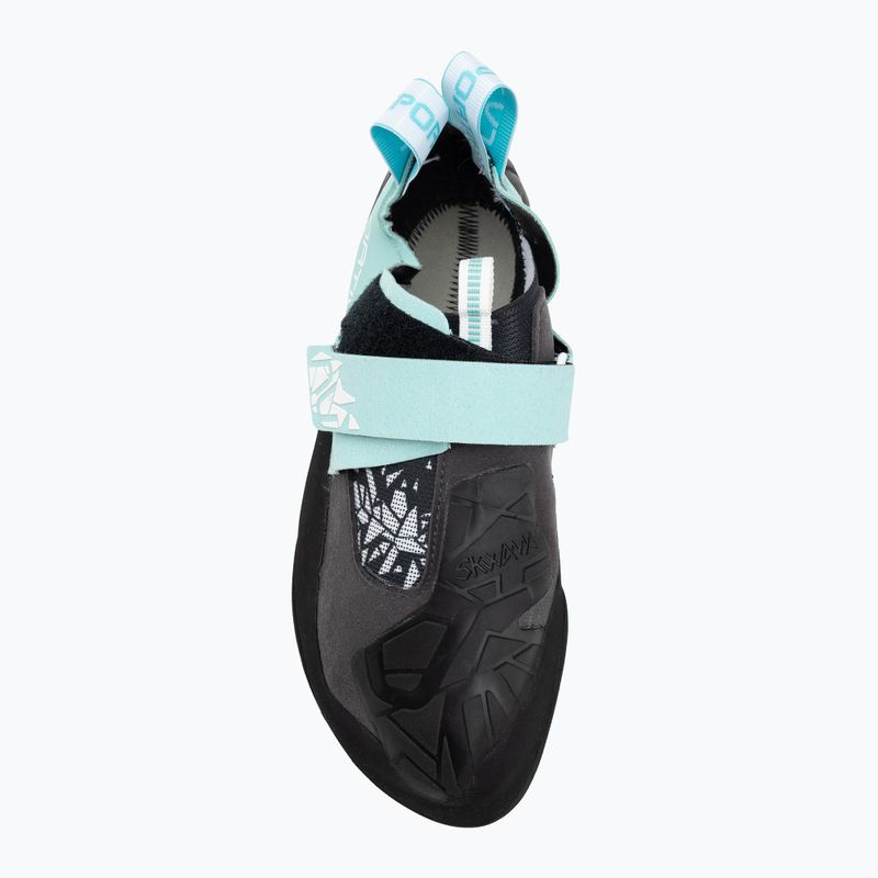 Dámske lezecké topánky La Sportiva Skwama Vegan carbon/turquoise 5