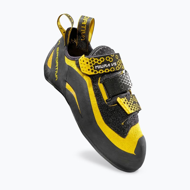 Pánske lezecké topánky La Sportiva Miura VS black/yellow