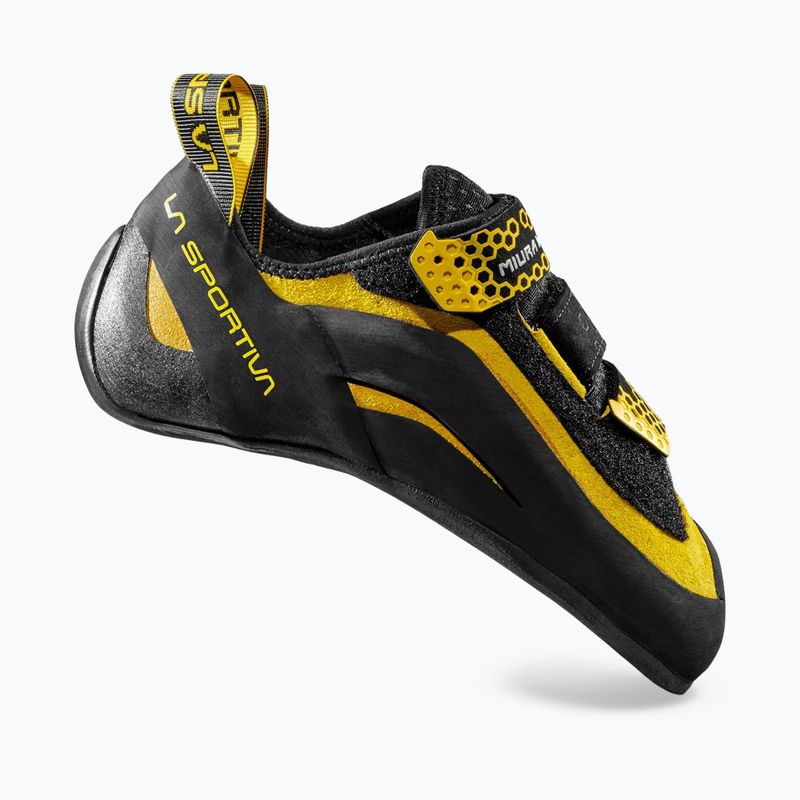 Pánske lezecké topánky La Sportiva Miura VS black/yellow 2