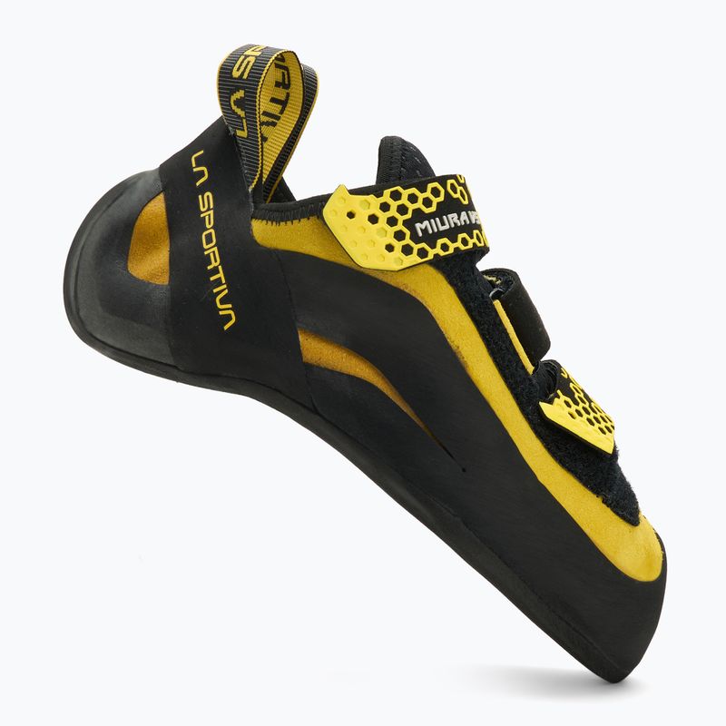 Pánske lezecké topánky La Sportiva Miura VS black/yellow 2