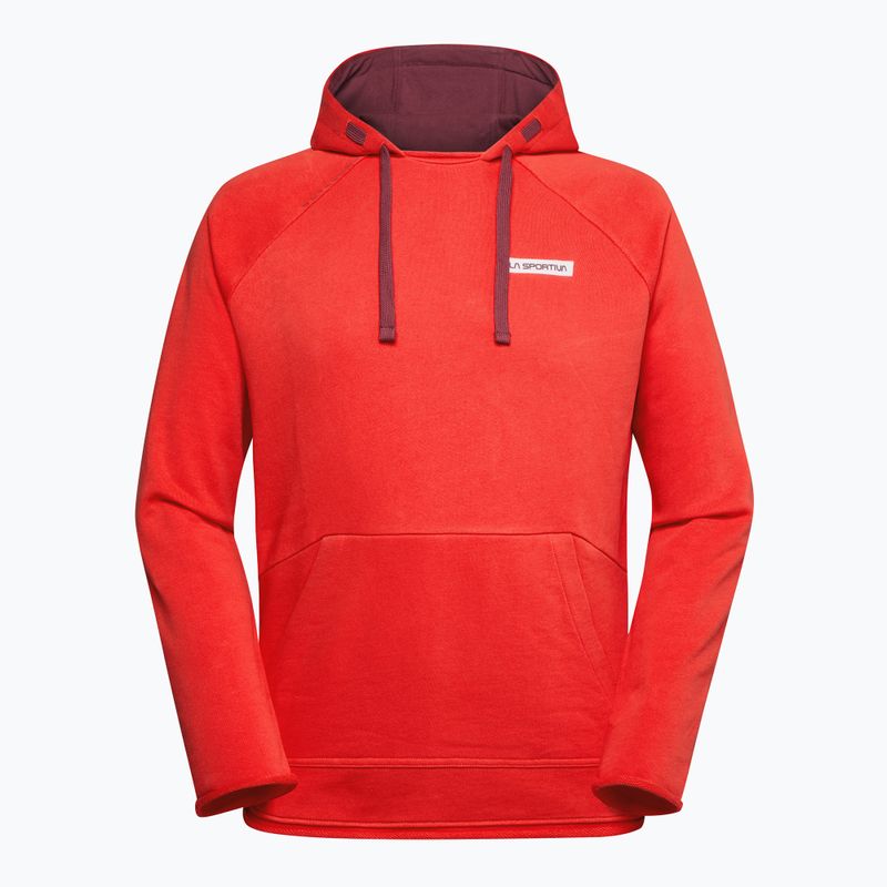Pánska treková mikina La Sportiva Telendos Hoody mountain red 3