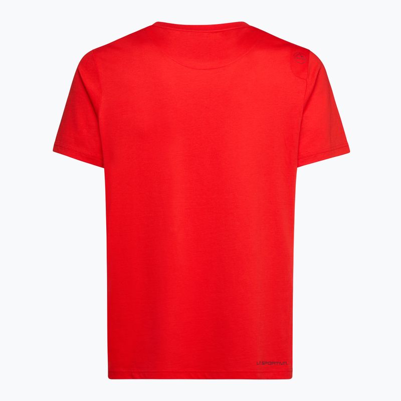Pánske tričko La Sportiva Solution mountain red 2