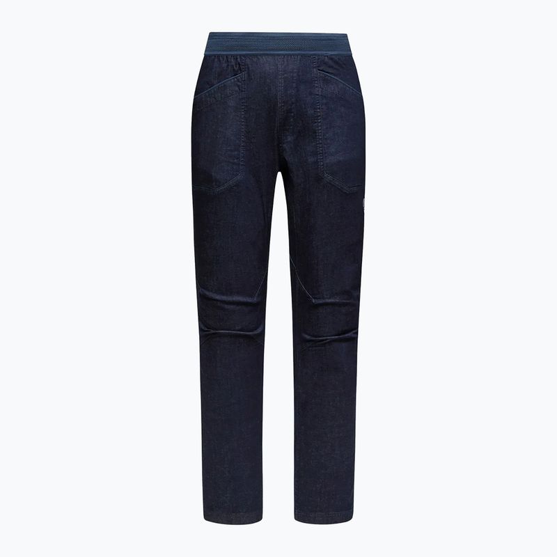Pánske lezecké nohavice La Sportiva Cave Jeans denim/night sky 3