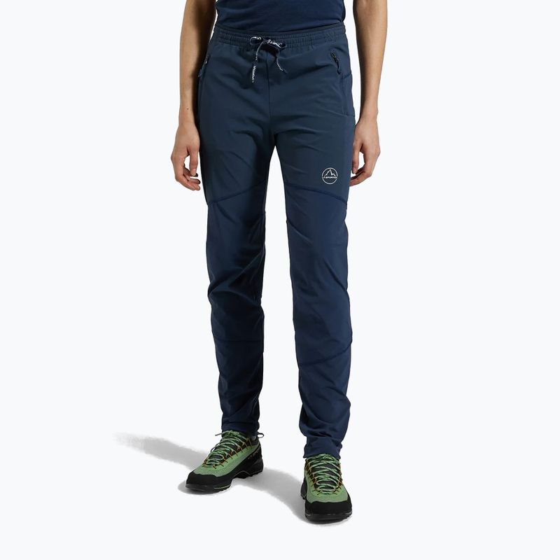 Dámske trekingové nohavice La Sportiva Aequilibrium night sky/chalk