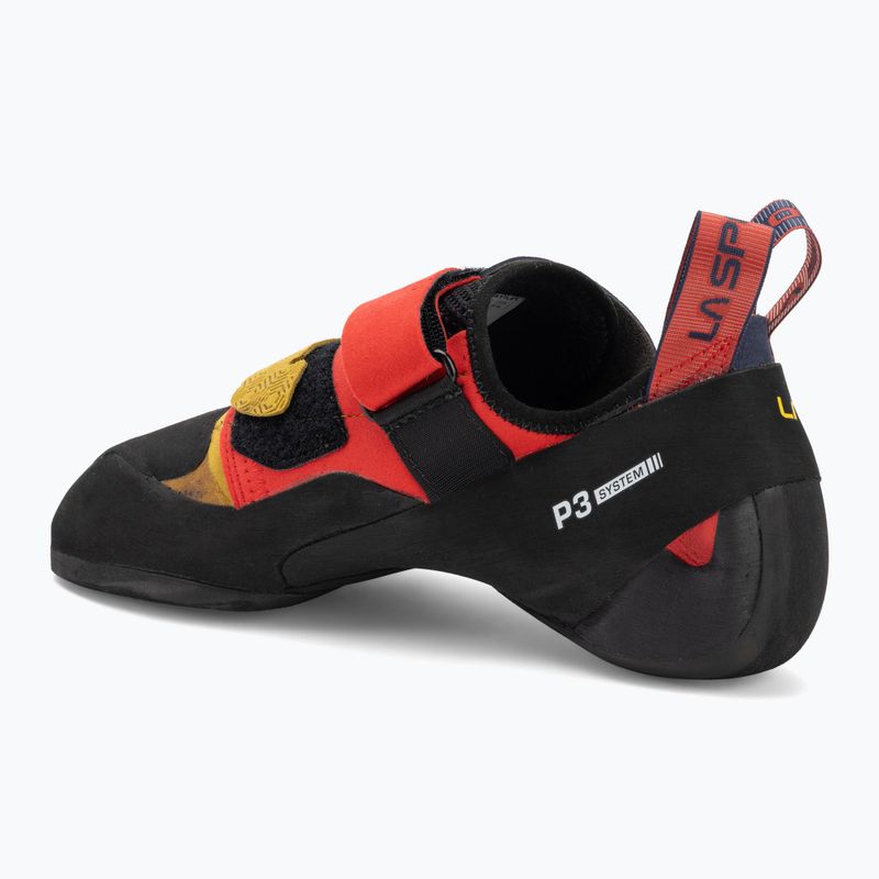 Pánske lezecké topánky La Sportiva Kubo savana / mountain red 3