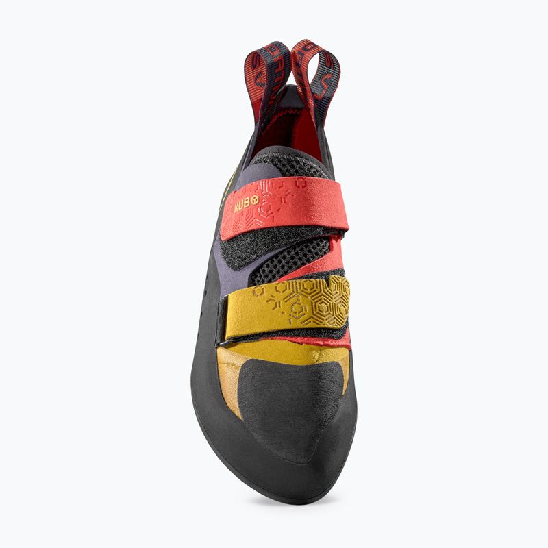 Pánske lezecké topánky La Sportiva Kubo savanna/mountain red 5
