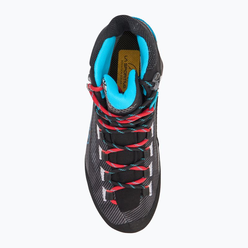 Dámske trekové topánky La Sportiva Aequilibrium Hike GTX carbon/malibu blue 5