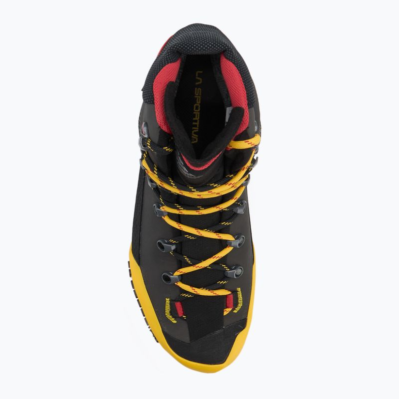 Pánske vysokohorské topánky La Sportiva Aequilibrium LT GTX black/yellow 5