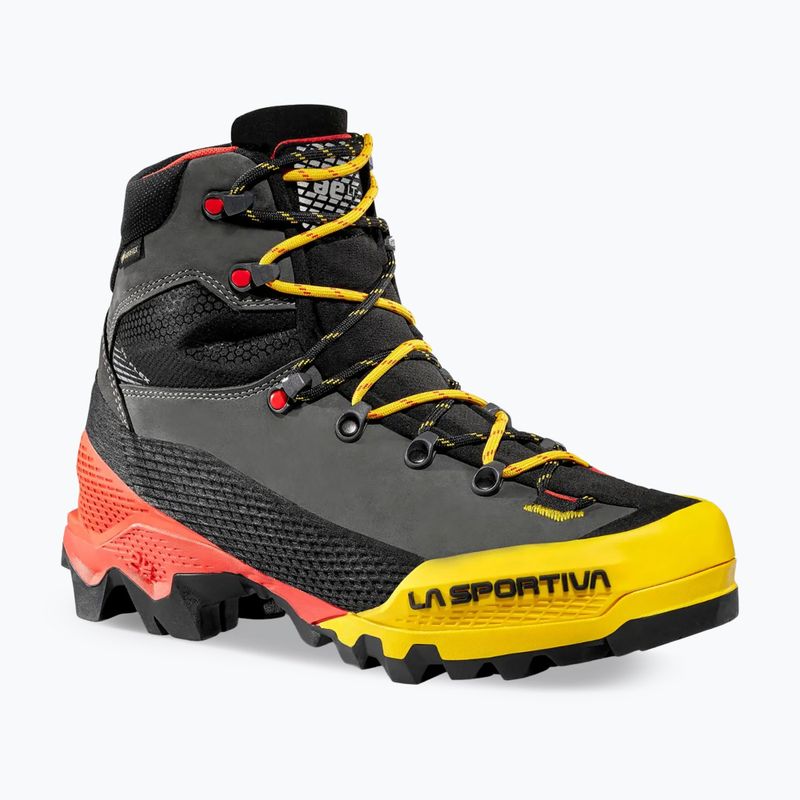 Pánske vysokohorské topánky La Sportiva Aequilibrium LT GTX black/yellow 8
