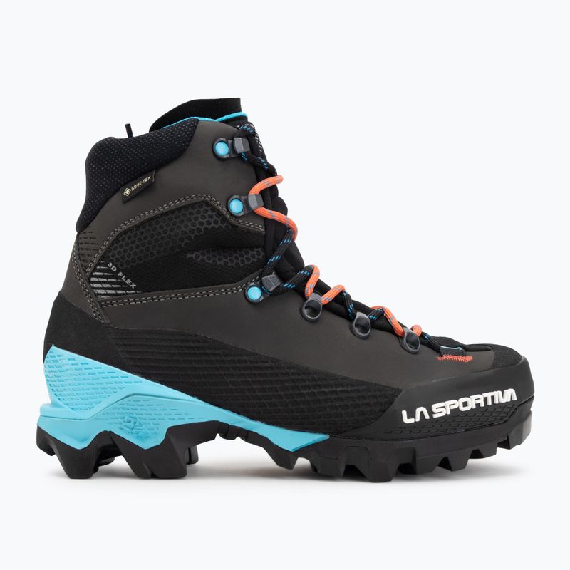 Dámske vysokohorské topánky La Sportiva Aequilibrium LT GTX black/hibiscus 2