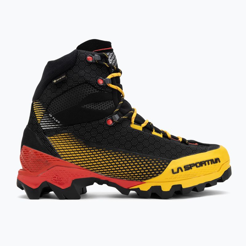 Pánske horolezecké topánky La Sportiva Aequilibrium ST GTX black/yellow 2