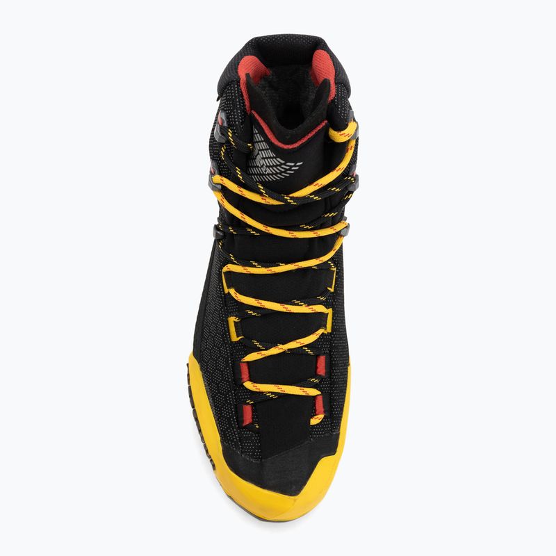 Pánske horolezecké topánky La Sportiva Aequilibrium ST GTX black/yellow 5